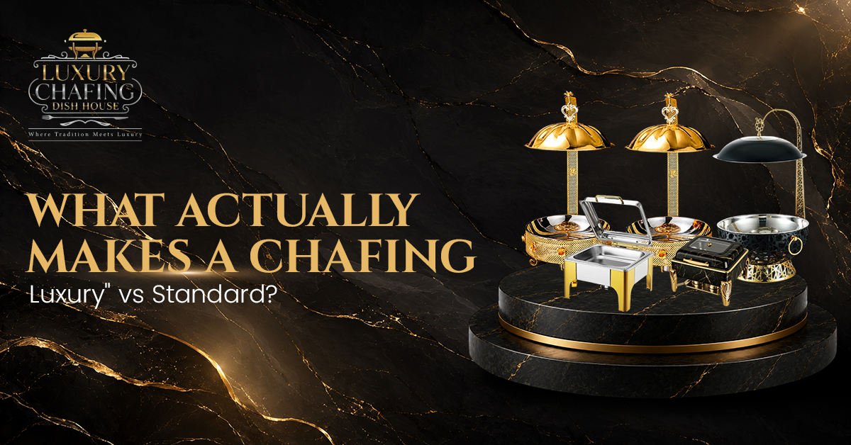 What Actually Makes a Chafing Dish "Luxury" vs Standard?