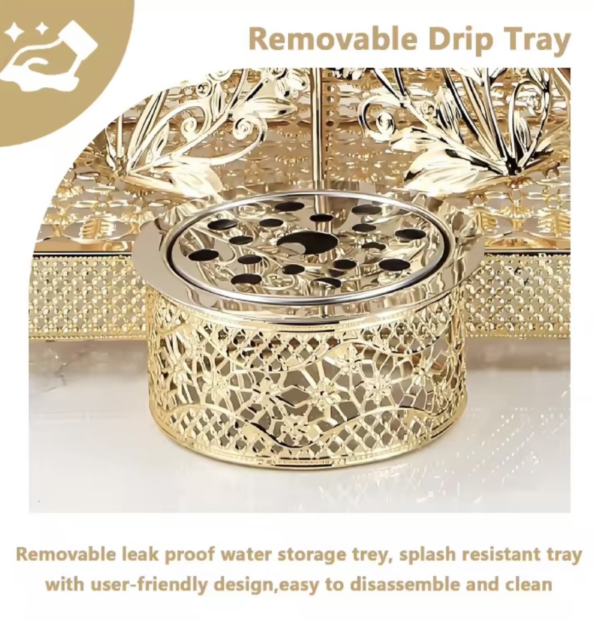 New luxury gold beverage for hot and cold drinks - Image 3