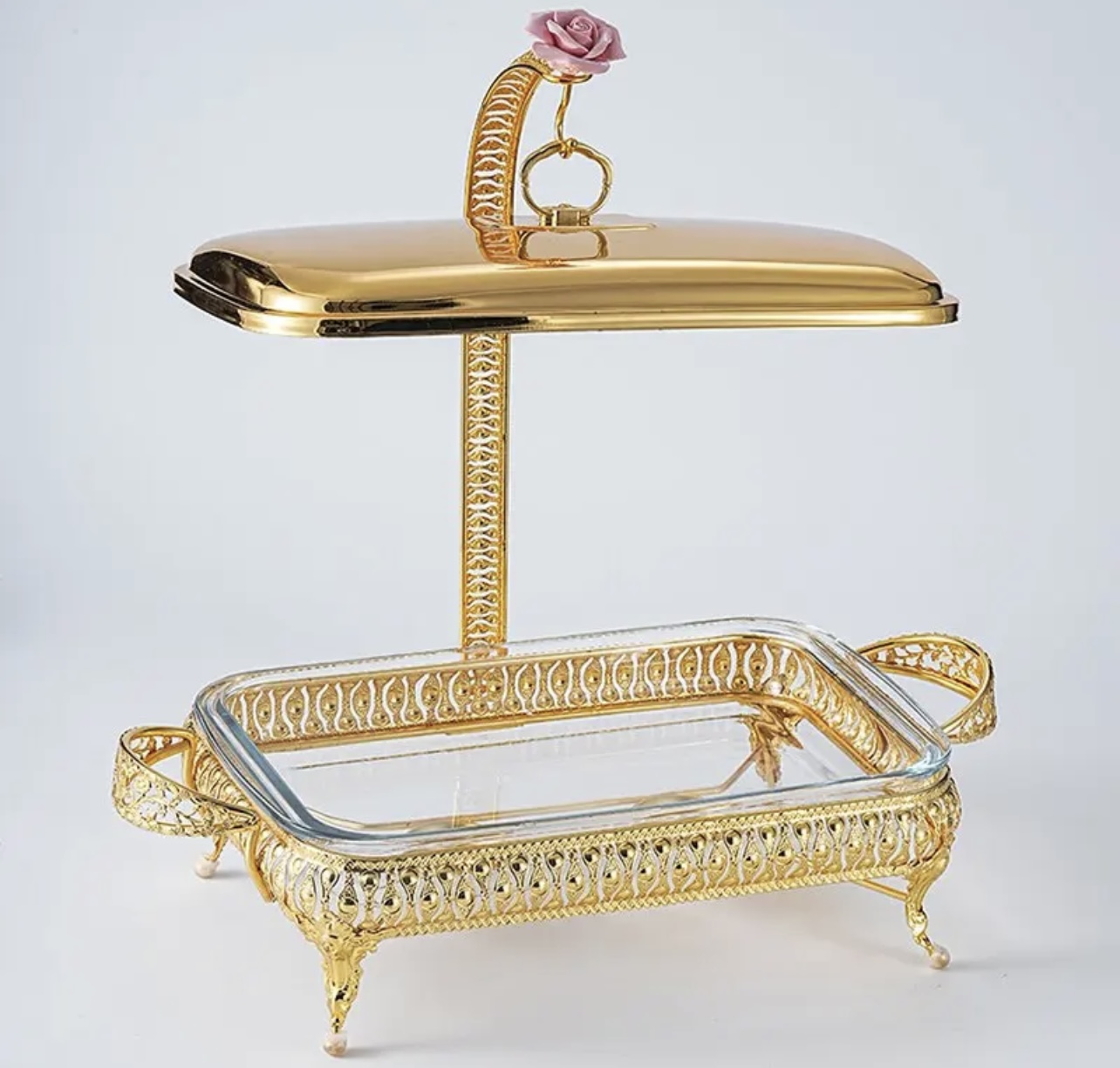 New Glass Basin Hanging Food Warmers - Image 1