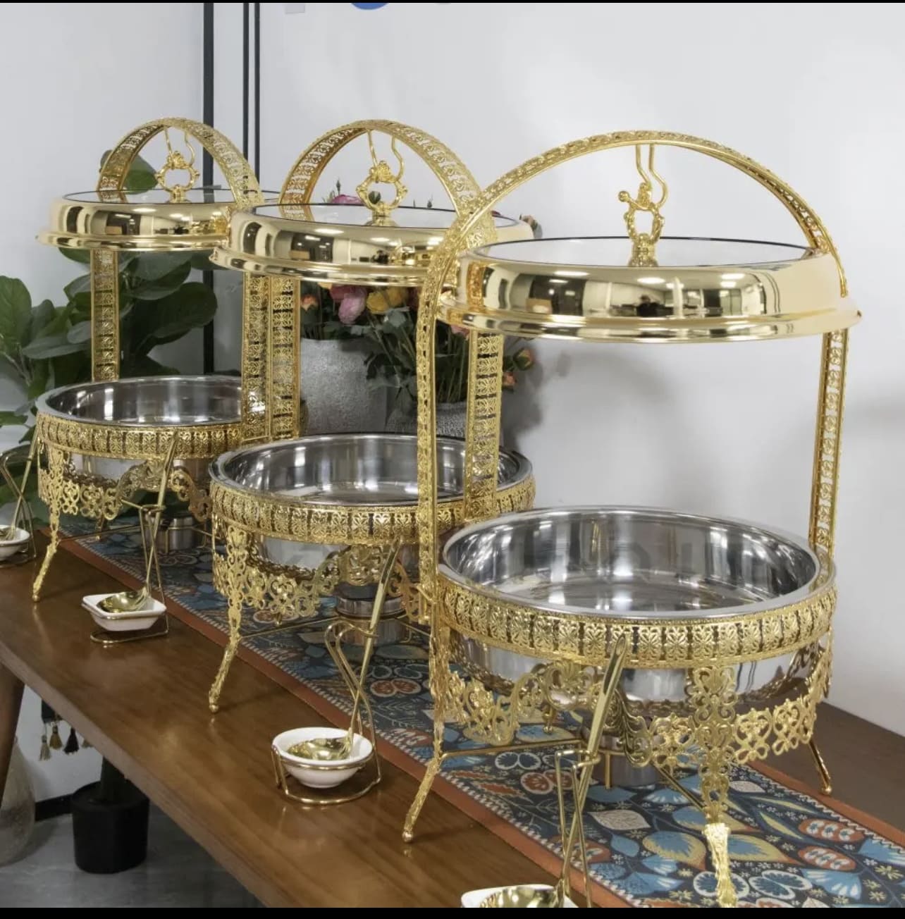 Luxury Butterfly Food Warmers Chafing Dish - Image 4