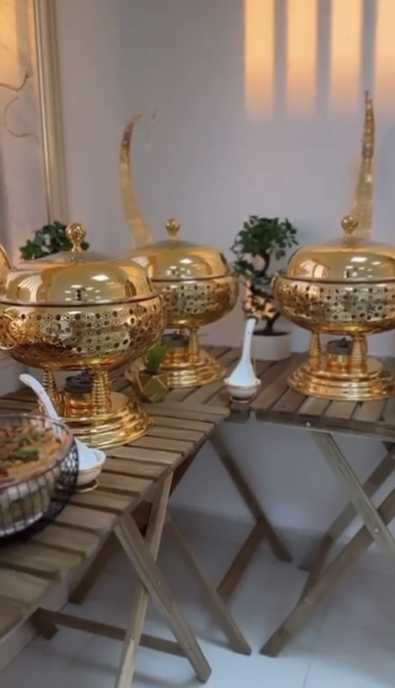 Luxury New Design Gold Chafing Dish - Image 3