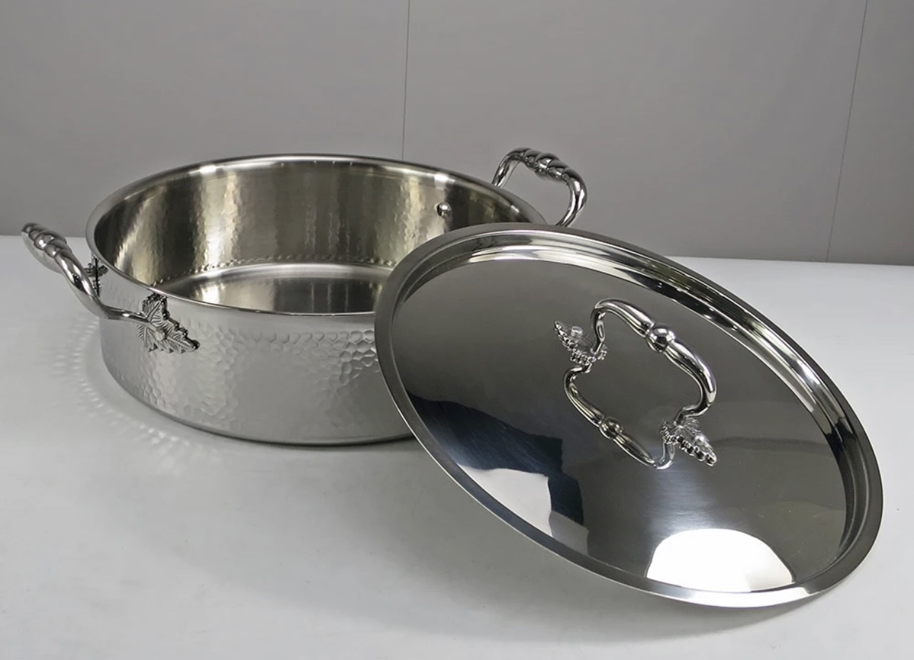 Stainless steel cooking pot - Image 1